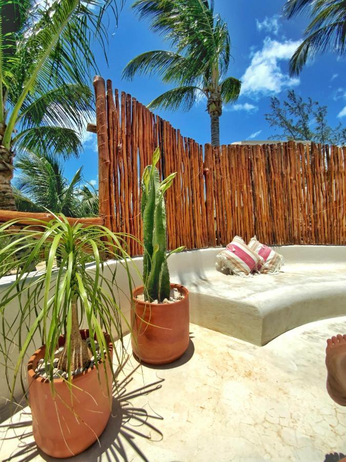Casa Cacahuate Holbox-Casa Entera Con Jardin-Whole House With Garden Villa Exteriör bild