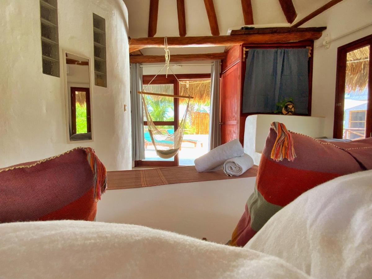 Casa Cacahuate Holbox-Casa Entera Con Jardin-Whole House With Garden Villa Exteriör bild