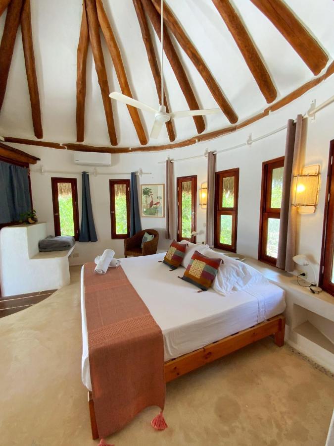 Casa Cacahuate Holbox-Casa Entera Con Jardin-Whole House With Garden Villa Exteriör bild
