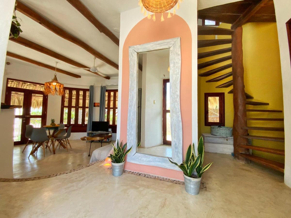 Casa Cacahuate Holbox-Casa Entera Con Jardin-Whole House With Garden Villa Exteriör bild