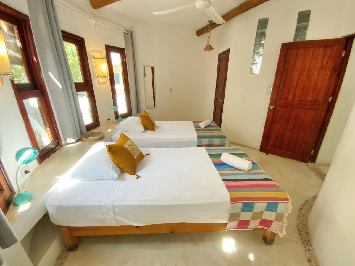 Casa Cacahuate Holbox-Casa Entera Con Jardin-Whole House With Garden Villa Exteriör bild