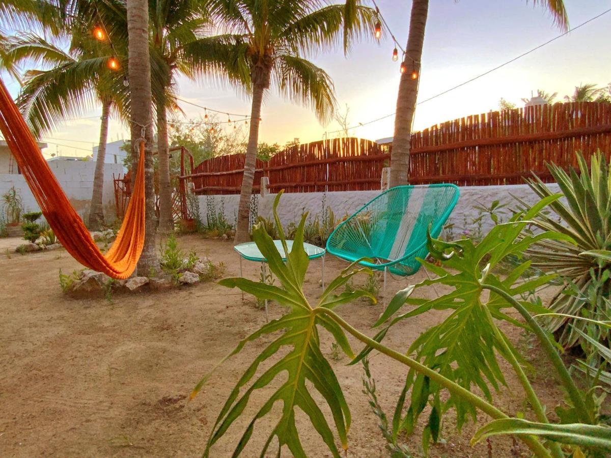 Casa Cacahuate Holbox-Casa Entera Con Jardin-Whole House With Garden Villa Exteriör bild